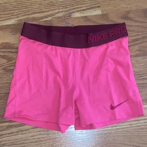 Nike pro shorts